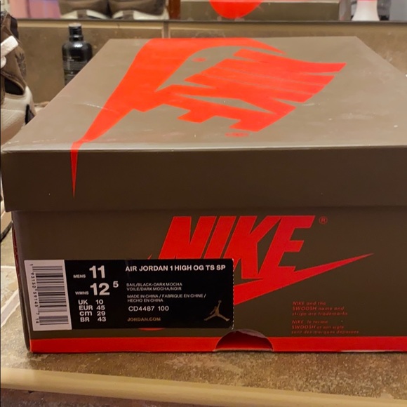 Travis Scott air Jordan 1 - Picture 5 of 10